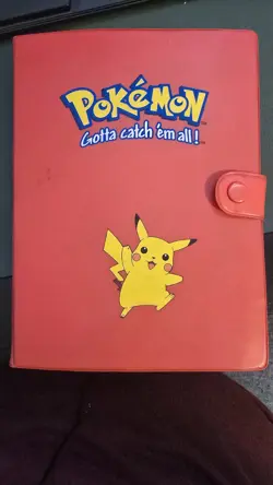 Vintage Pokemon Card Binder Lot WOTC Base Jungle Fossil Team Rocket With Holos - Image 1