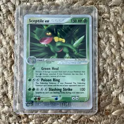 Pokemon TCG Sceptile ex Holo Rare EX Team Magma vs. Team Aqua Card 93/95 English - Image 1