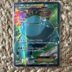 Pokemon TCG Venusaur EX Full Art Holo Ultra Rare XY Card 141/146 English - Image 1