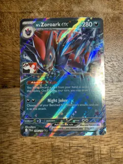 N's Zoroark EX 098/159 Prize Pack Series Cards Holo - Image 1