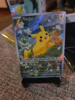 Pikachu 088 Sv: Scarlet & Violet Promo Cards Illustrator Rare Holo - Image 1