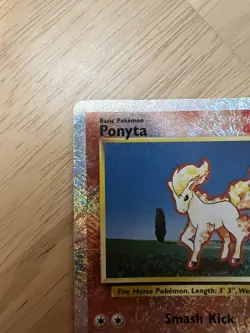 Pokemon Ponyta 87/110 Legendary Collection Reverse Holo Card MP - Image 2