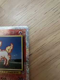 Pokemon Ponyta 87/110 Legendary Collection Reverse Holo Card MP - Image 3