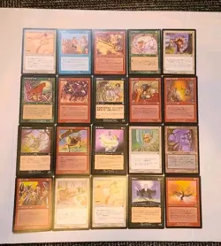 160 Magic The Gathering Cards Lot Mercadian Masques Japanese - Image 2