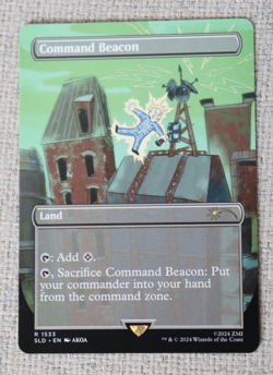 Mint/Near-Mint, English - 1 x MTG Command Beacon Fallout - Image 1