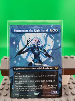 Magic The Gathering Mm'menon, the Right Hand (Borderless) Edge of Eternities - Image 1