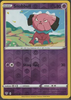 Snubbull 70/189 Darkness Ablaze Reverse Holo Common Pokemon Card TCG 070 Pokemon - Image 1