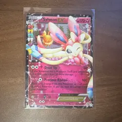 Pokemon Sylveon EX RC21/RC32 Generations Radiant Collection Full Art Holo - Image 1