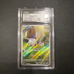 2025 POKEMON JAPANESE INFERNO X ART RARE HOLO #090 TOGEDEMARU CGC 10 GEM MINT - Image 1