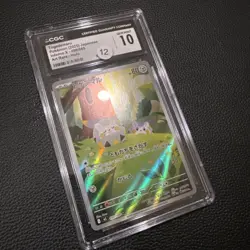 2025 POKEMON JAPANESE INFERNO X ART RARE HOLO #090 TOGEDEMARU CGC 10 GEM MINT - Image 3