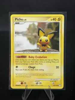 Pokemon Mysterious Treasures Pichu 93/123 LP - Image 1