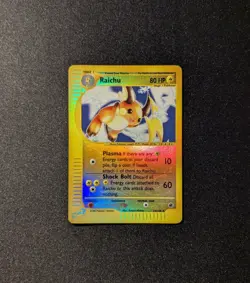 Pokemon EXPEDITION - #25/165 Raichu - Reverse Holo - ENG - Near Mint - Image 3