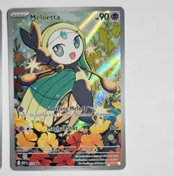 Pokemon Illustration Rare Lot Marnie's Morpeko, Lillie's Ribombee & Meloetta NM - Image 5