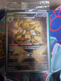 Alakazam 009 Pokemon Mega Evolutions ETB Promo, Sealed - Image 1