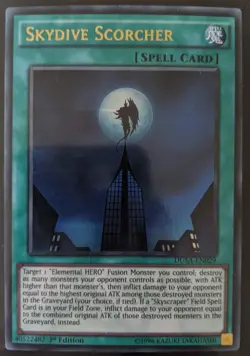 YuGiOh Skydive Scorcher Ultra Rare 1st Edition DUSA-EN029 - Image 1