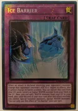 YuGiOh Ice Barrier Collector's Rare 1st Edition RA01-EN071 - Image 1