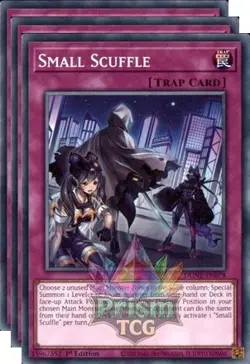 X3 Playset 1st Ed Small Scuffle DUNE-EN078 Yugioh - Image 1