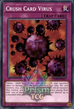 1st Ed Crush Card Virus LEDD-ENA31 Yugioh - Image 1