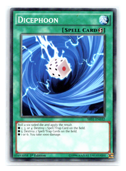 Dicephoon - SR01-EN032 - Common - 1st Edition - Yugioh - Image 1