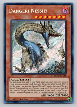 Danger! Nessie! - BLMR-EN059 - Secret Rare - 1st Edition Yugioh - Image 1