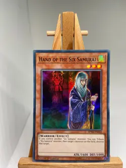 Hand Of The Six Samurai - Super Rare 1st Edition SPWA-EN042 - LP - YuGiOh - Image 1