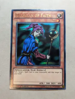 Magician of Faith DUSA-EN044 - 1st Edition Ultra Rare Yugioh Card - VLP - Image 1