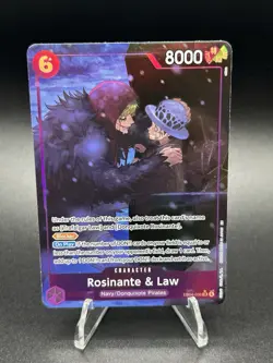 One Piece Rosinante & Law (EB04-038) (Alternate Art) The Azure Sea's Seven OP14 - Image 1