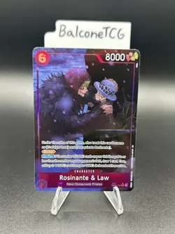 One Piece Rosinante & Law (EB04-038) (Alternate Art) The Azure Sea's Seven OP14 - Image 2