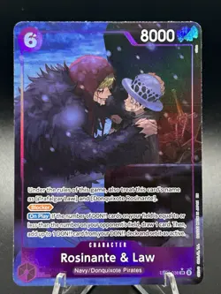 One Piece Rosinante & Law (EB04-038) (Alternate Art) The Azure Sea's Seven OP14 - Image 3