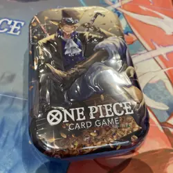 One Piece Tin Pack Vol.2 New Sealed English One Piece TCG - Image 1
