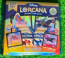 Disney Lorcana First Chapter Gift Set 6 Booster Packs Factory Sealed 4050368981752 - Image 1