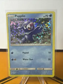 Popplio - 4/12 004/012 Promo McDonald's Promos 2017 LP Pokemon Card - Image 2