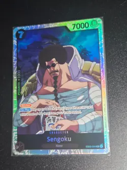 EB02-044 Sengoku : Super Rare English One Piece TCG Card : EB02: Anime 25th Coll - Image 1