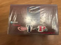 1995 On The Edge Card Game Cut-Ups Project Factory Sealed Box - Image 1