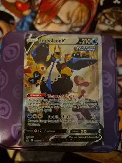 Pokemon TCG Empoleon V 146/163 Battle Styles Alternative Art Card - NM - Image 1