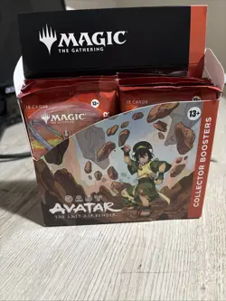 Magic the Gathering Avatar: The Last Airbender Collector Booster Pack In Hand - Image 3