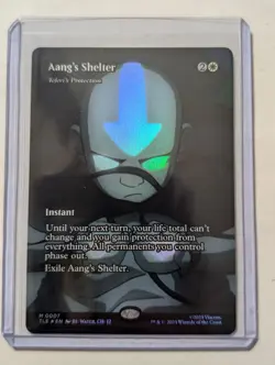 MTG Borderless *Foil Aang’s Shelter -Teferi’s Protection- M 0007 Avatar TLE 2025 - Image 1