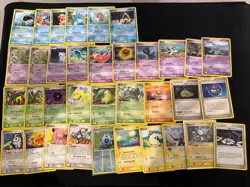 35 Card Crystal Guardians+ EX Era Pokemon Card Lot 2004-2007 - Image 1