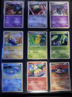 Pokemon Card Lot – HeartGold SoulSilver Unleashed – Lucario Kingdra Steelix - Image 2