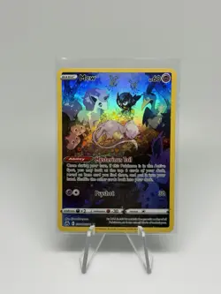 Mew GG10/GG70 Crown Zenith: Galarian Gallery Ultra Rare Full Art Pokemon NM - Image 1