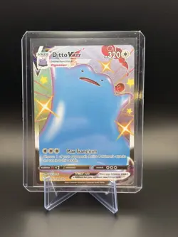 Pokemon Ditto VMAX Shiny Holo Rare Shining Fates: Shiny Vault SV119/SV122 LP - Image 1
