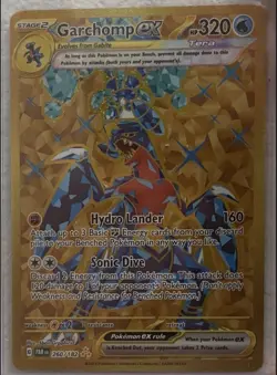 Pokemon Garchomp ex SV04: Paradox Rift 260/182 Hyper Rare Full Art Holo - Image 1