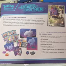 Pokemon TCG Journey Together Elite Trainer Box Booster Promo Zoroark Zorua - Image 3
