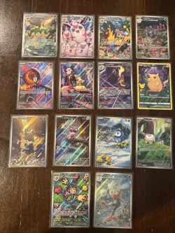 Pokemon TCG bundle of illustration rares - Image 1