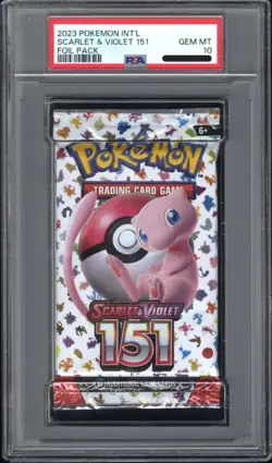 PSA 10 GEM MINT Scarlet & Violet 151 SEALED Booster Pack Pokemon - Image 1