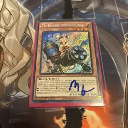 Yugioh Tri-Brigade Springans Kitt BPRO-EN025 Secret Rare 1st Edition NM - Image 1