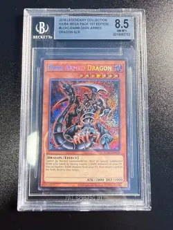 Yu-Gi-Oh!- Dark Armed Dragon LCKC-EN068 Legendary Collection Kaiba BGS-8.5 - Image 1