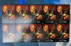 10x Sabo Don!! Playset PRB-01 One Piece Card Game TCG English - Image 1