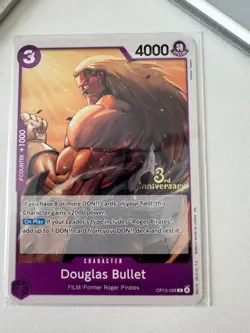 Douglas Bullet OP13-068 C (3rd Anniversary Stamped) | One Piece ENGLISH | MINT - Image 2