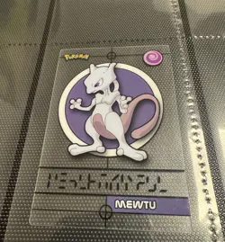 Merlin Pokemon Magic Message Karte/Cards 2006 Mewtu Deutsch - German - Image 2
